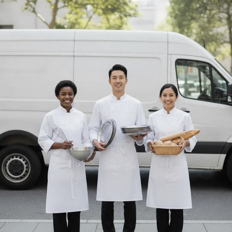 Catering team in Washington Heights